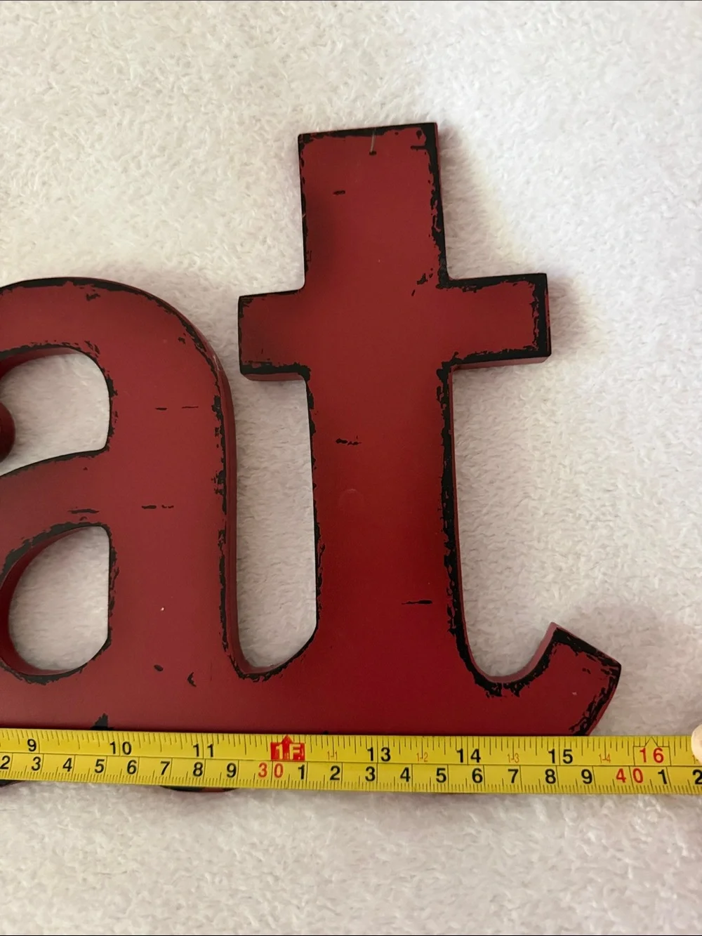 “Eat” Wooden Wall Sign